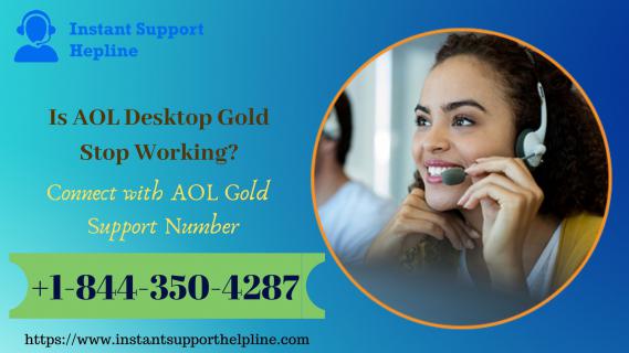 Resolve AOL Desktop Gold Stop Working Issue - AOL Gold Support Number logo