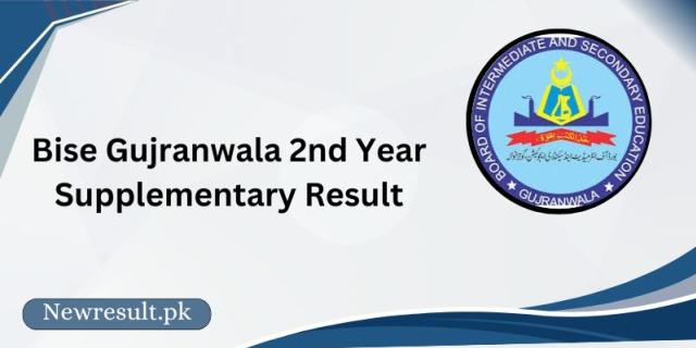 Bise Gujranwala 2nd Year Supplementary Result 2023 logo