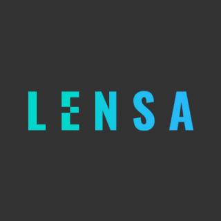 Lensa - Stop searching. Be found. logo