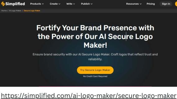 Enhance Your Brand's Security with AI: Simplified Secure Logo Maker logo