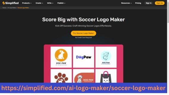 Create a Professional Soccer Logo with Our AI: Simplified  Logo Maker logo