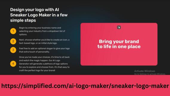 Craft a Professional Sneaker Logo Easily with AI: Simplified Logo Maker logo