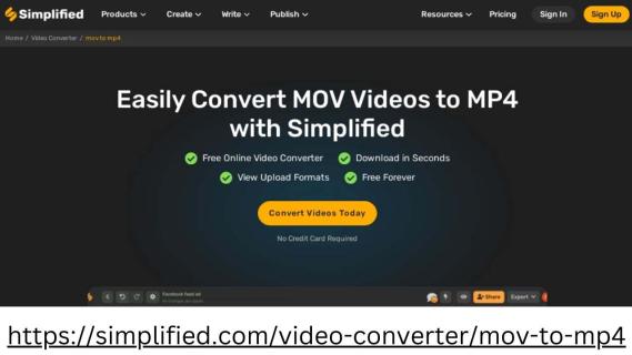 Simplified: Convert MOV to MP4 Format with Ease and Simplicity logo