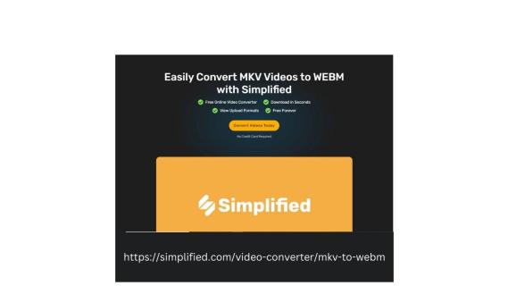 Simplified: Convert MKV to WebM Format with Ease and Simplicity logo