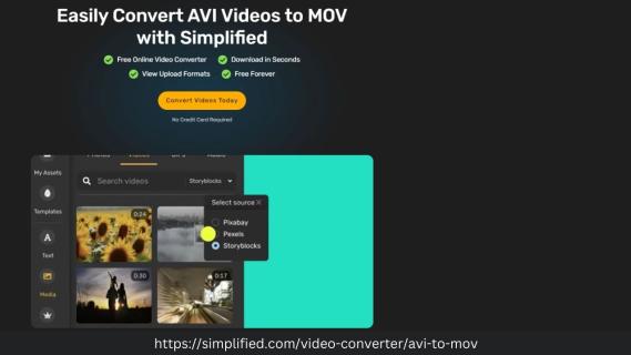 Simplified: Your Reliable Partner for Easily Converting AVI Videos to MOV Format logo