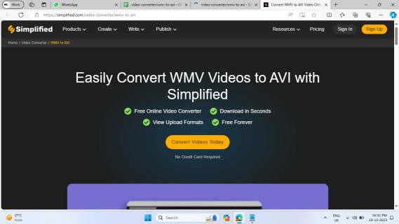 Simplified: Easily Convert WMV Videos to AVI with Our User-Friendly Tool logo