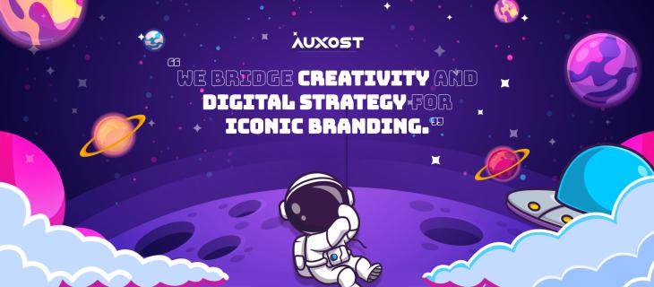 Supercharge Your Brand’s Presence With Auxost Marketers logo