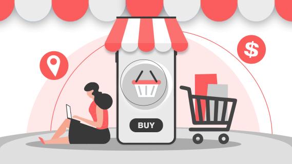 How to Create a Successful Shopping App logo