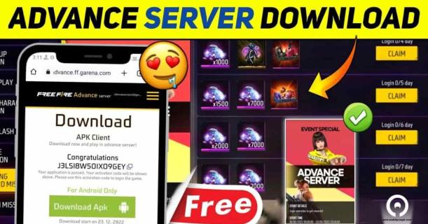 FF Advance Server Download OB43 For Android 2024 logo