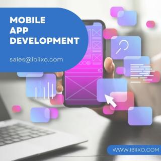 Mobile app development logo