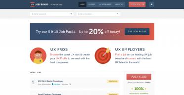 UX Jobs Board logo