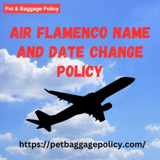 Air Flamenco Name Change Policy logo