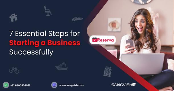 7 Vital Steps for Starting a Business Successfully logo