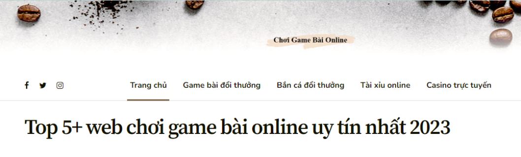 Chơi game bài online logo