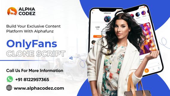 Onlyfans Clone Script | Alphacodez logo