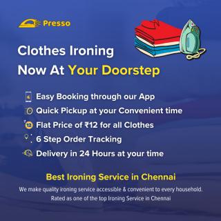 Ironing Shop in Chennai logo