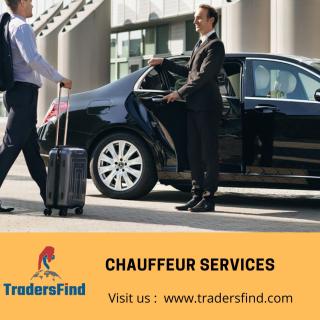 Experience Unmatched Chauffeur Services with TradersFind logo