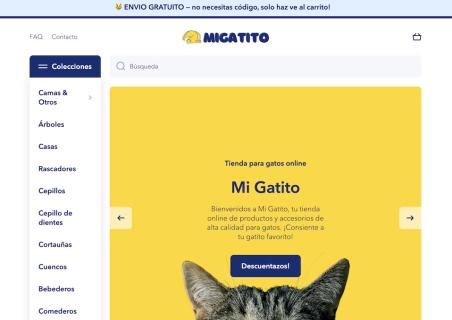 Mi Gatito - Tienda en línea para gatos logo