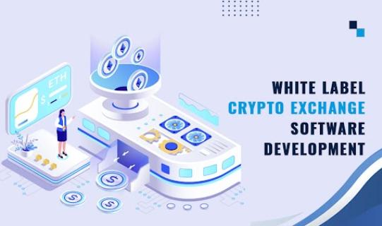 Collaborate with white label crypto exchange software development company logo