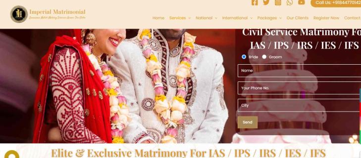 Best IAS Matrimonial logo