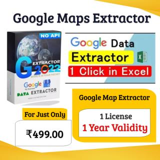 google maps extractor logo