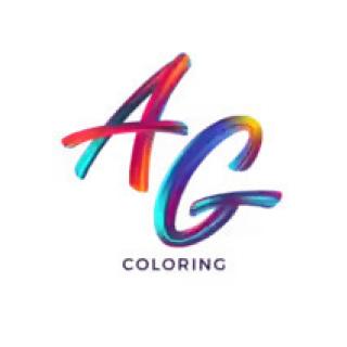 Adult coloring books logo