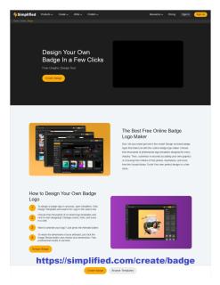 Custom Badge Maker: Design and Personalize Badges Online for Free logo