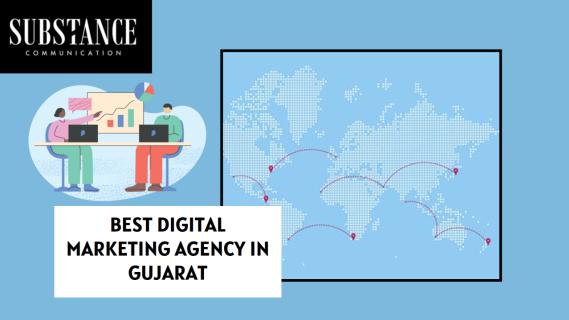 Best digital marketing agency in Gujarat | Surat| Substance Communication logo