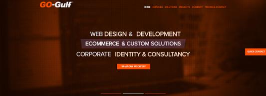 GO-Gulf Dubai Website Design Company logo