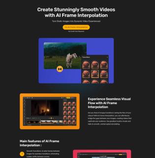 AI Frame Interpolation Made Simple - Download for Free Today logo
