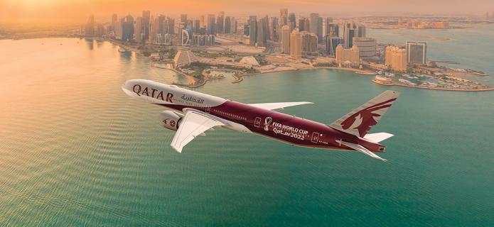 How do I speak to someone at Qatar Airways? logo