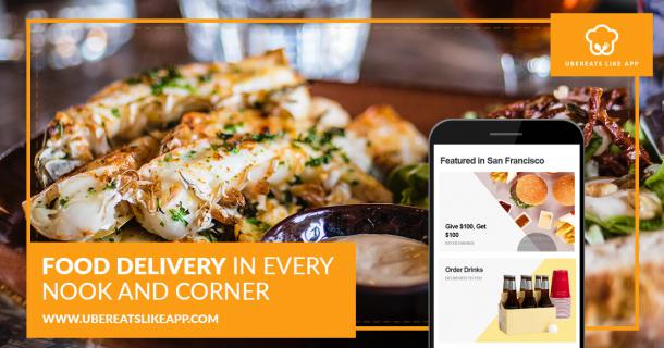 UberEats: Food delivery in every nook and corner logo