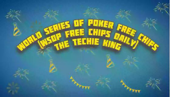 Wsop free chips logo