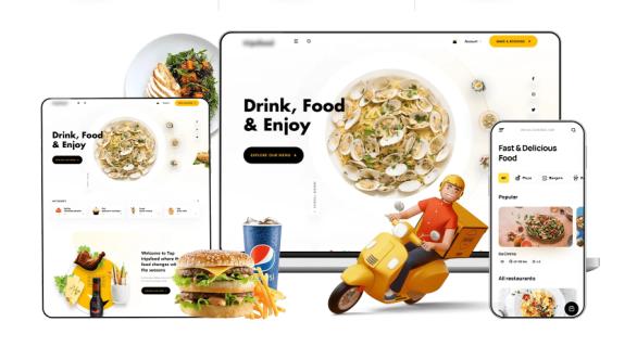 On Demand Food Delivery App Design and Development Company logo