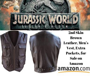 2nd Skin Brown Leather, Men’s Vest, Extra Pockets, for Sale on Amazon logo