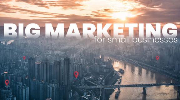 A Comprehensive Guide to Big Marketing for Small Businesses logo