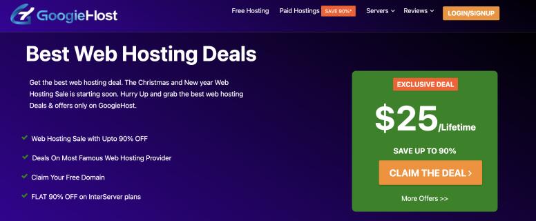 Best Web Hosting Deals |⭐| Hosting Sale | 2024 logo