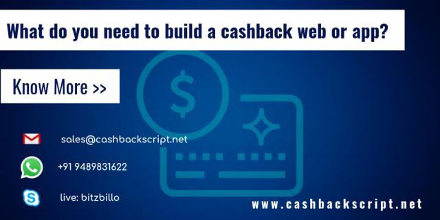 What do you need to build cashback website and app? logo