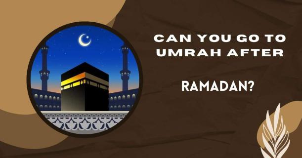 Can you go to Umrah after Ramadan? logo