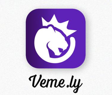 Veme.ly - Create social videos with subtitles logo