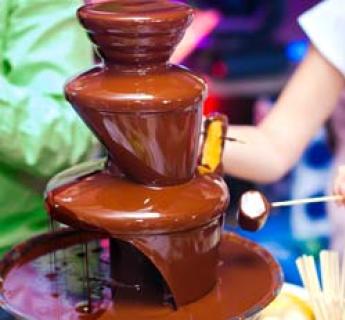 Chocolate Fountain for kids birthday party in Bangalore logo