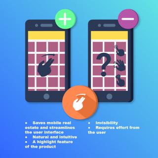 Mobile navigation and app conversion: how to choose the right pattern logo