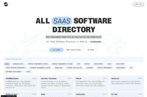 All SaaS Software logo