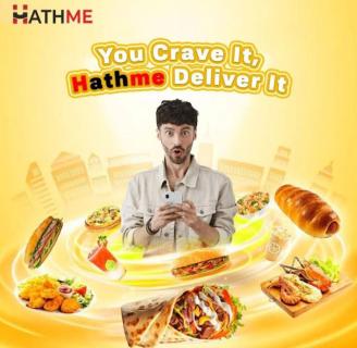 Order Delicious Food Online in Delhi NCR from HathMe App logo