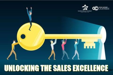 Unlocking the sales excellence: Top sales training company in India logo