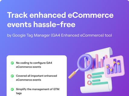 GTM - GA4 Enhanced eCommerce Tracking logo