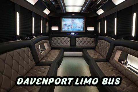 Davenport Limo Bus - #1 Limousine and Party Bus Services logo