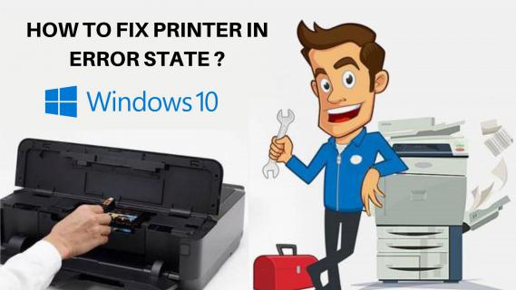 How To Fix Printer in Error State logo