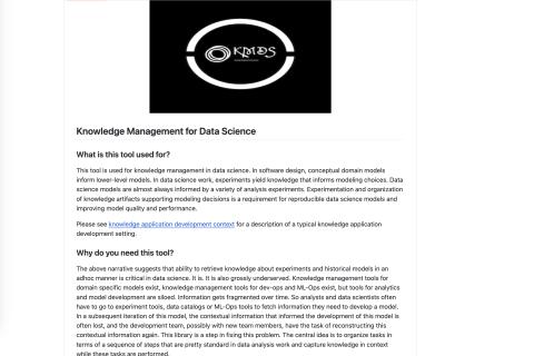 Knowledge Management For Data Science logo