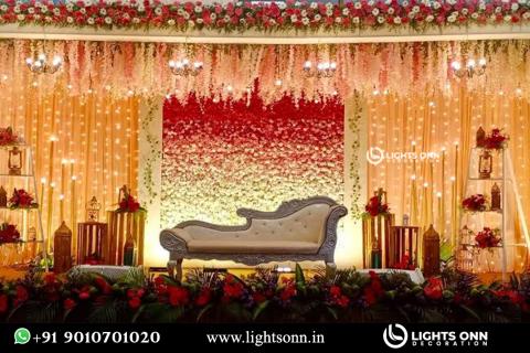 Lights Onn wedding decoration in Madurai logo